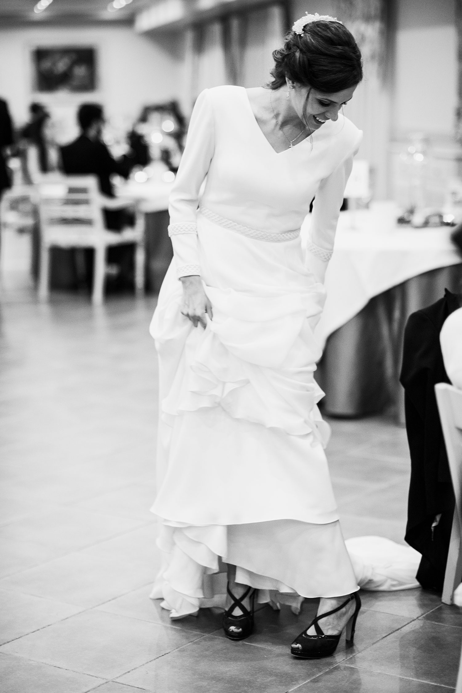 zapatos con plataforma para novia
