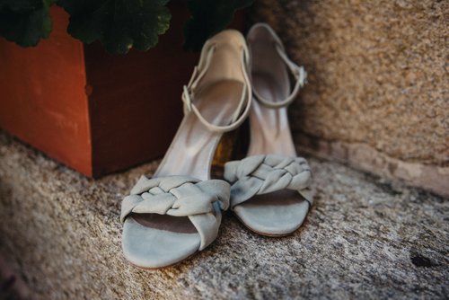 sandalias de novia